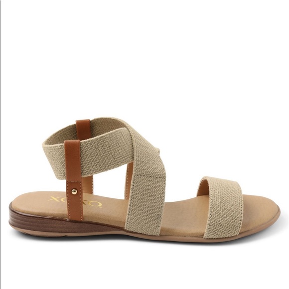 NEW XOXO Beth Linen Sandal - Picture 4 of 7